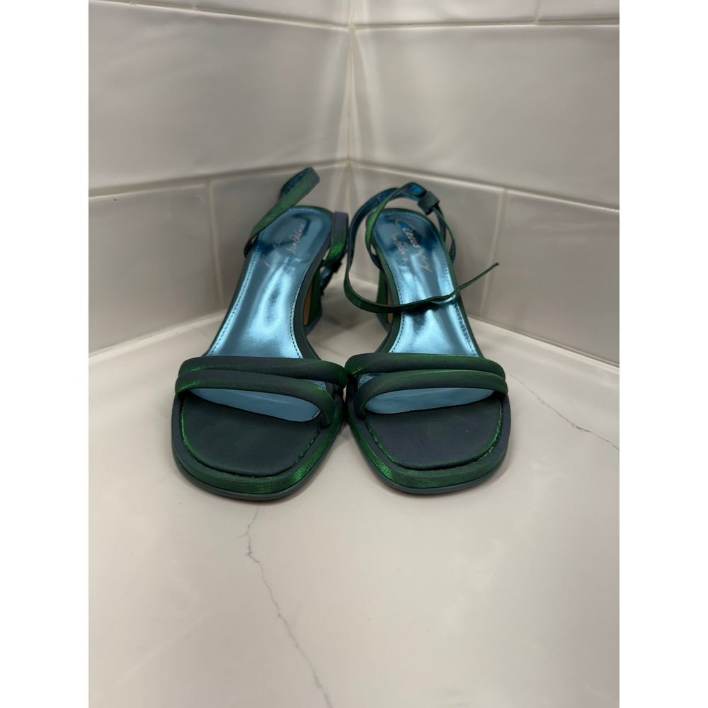 Sam Edelman Green Strappy Heels